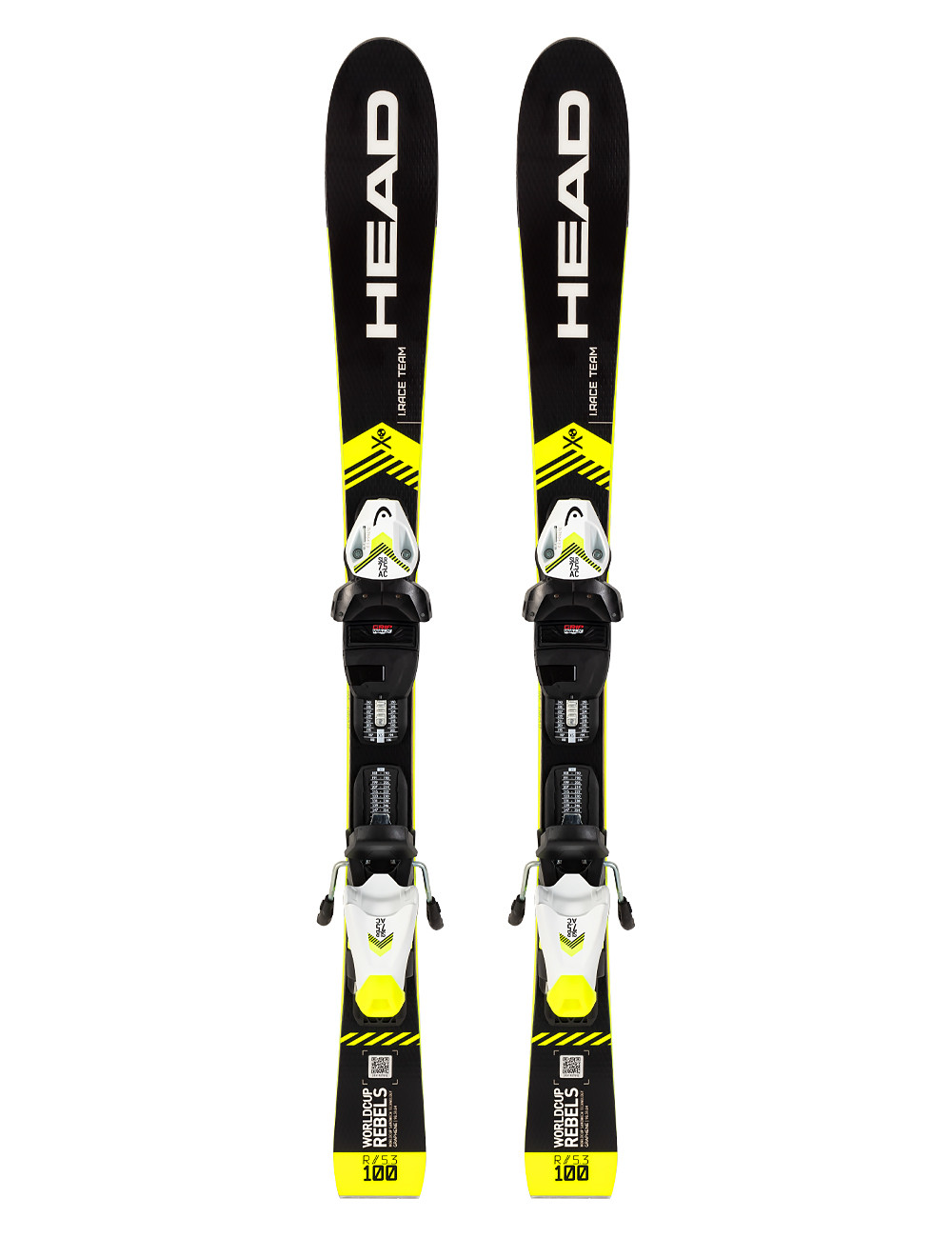 Narty dziecięce HEAD WORLDCUP REBELS I.RACE TEAM + wiązanie HEAD SLR 7.5 z GRIP WALK  2022