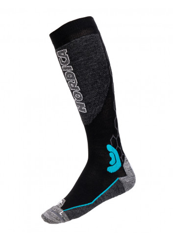 Skarpety narciarskie NORDICA PRO MACHINE BLACK/TURQUOISE