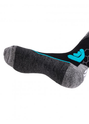 Skarpety narciarskie NORDICA PRO MACHINE BLACK/TURQUOISE