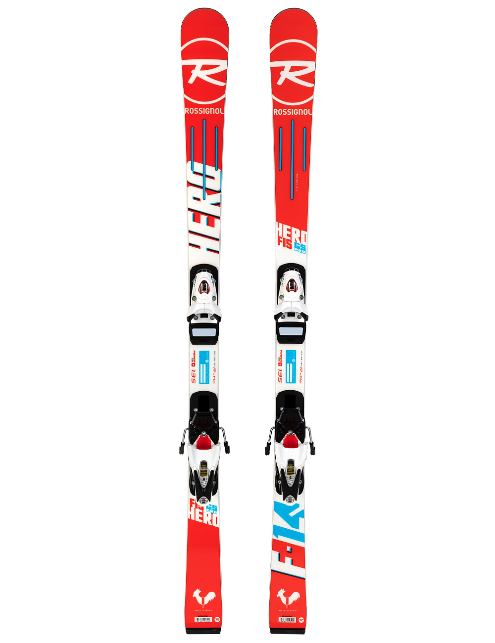 Narty dziecięce sportowe ROSSIGNOL HERO FIS GS PRO + wiązania LOOK SPX 10