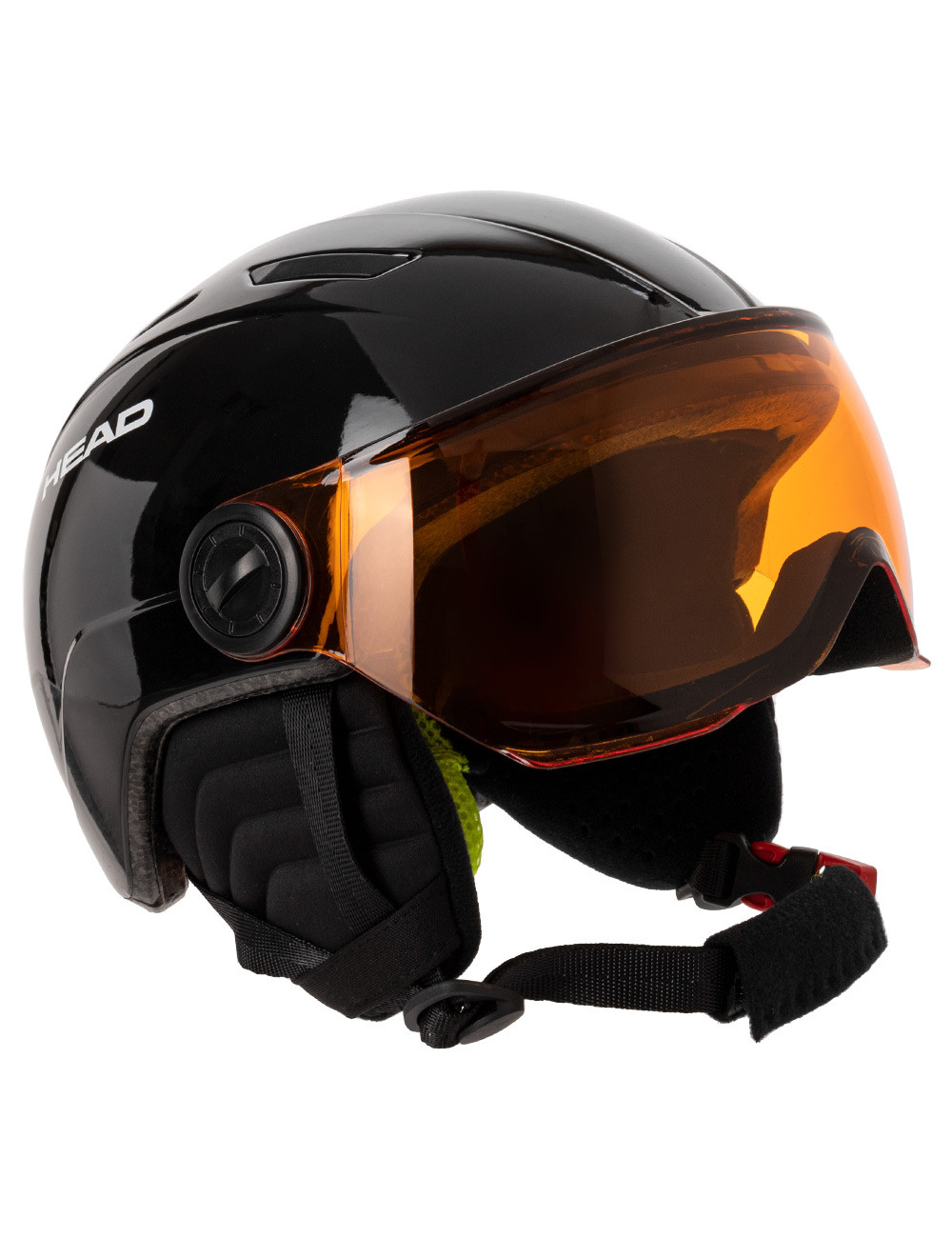 Kask narciarski z szybą Head MOJO VISOR Black Kask narciarski z szybą Head MOJO VISOR Black