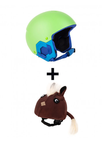 ZESTAW kask narciarski WEDZE + nakładka na kask narciarski - dowolny WZÓR