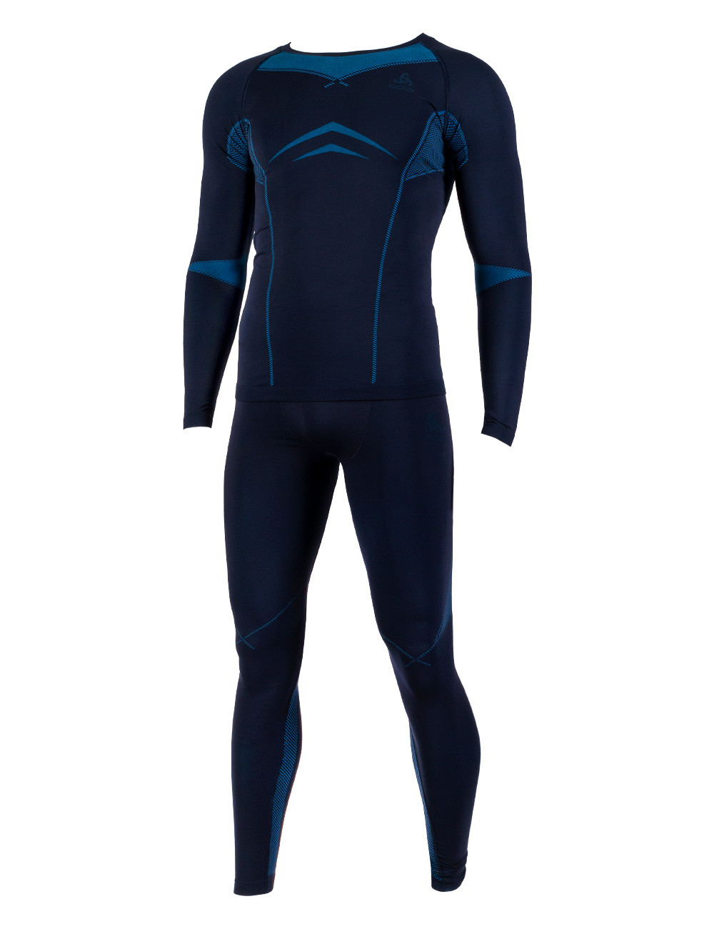 Męski zestaw bielizny termoaktywnej ODLO FUNDAMENTALS PERFORMANCE WARM DARK SAPPHIRE/ BLUE JEWEL Męski zestaw bielizny termoaktywnej ODLO FUNDAMENTALS PERFORMANCE WARM DARK SAPPHIRE/ BLUE JEWEL