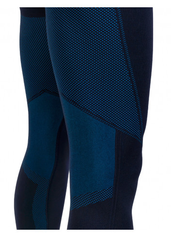 Męski zestaw bielizny termoaktywnej ODLO FUNDAMENTALS PERFORMANCE WARM DARK SAPPHIRE/ BLUE JEWEL