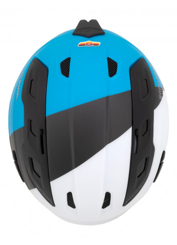 Kask narciarski ALPINA MYTHOS white blue