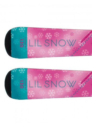 Narty dziecięce ELAN LIL SNOW + wiązanie ELAN EL 7.5 z GRIP WALK