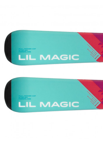 Narty dziecięce ELAN LIL MAGIC + wiązanie ELAN EL 7.5 z GRIP WALK