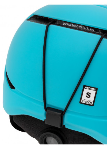 Kask narciarski dziecięcy ATOMIC FOUR JR  scuba blue