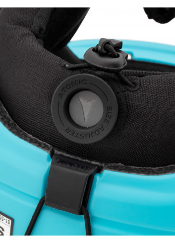 Kask narciarski dziecięcy ATOMIC FOUR JR  scuba blue