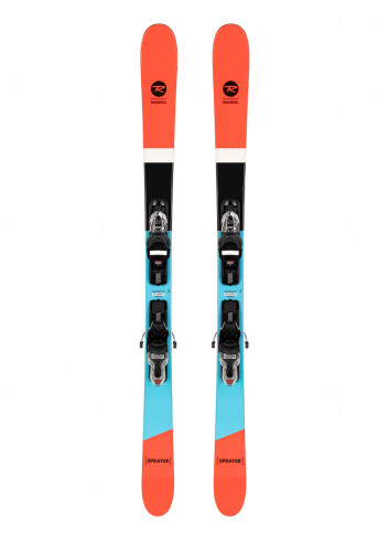 Narty allmountain dziecięce ROSSIGNOL SPRAYER  + wiązania LOOK XPRESS 10 z GRIP WALK