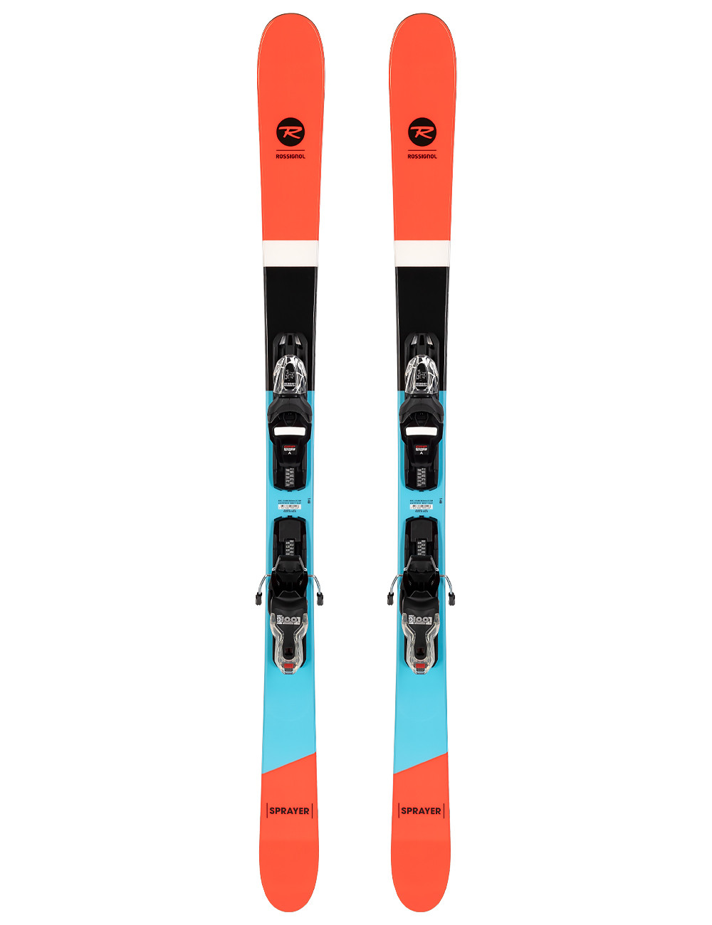 Narty allmountain dziecięce ROSSIGNOL SPRAYER  + wiązania LOOK XPRESS 10 z GRIP WALK