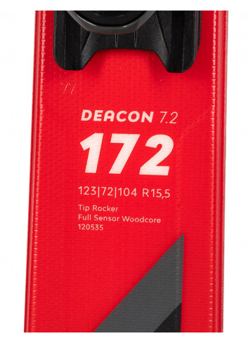 Narty męskie VOLKL DEACON 7.2 + wiązanie MARKER FDT TP 10 z GRIP WALK