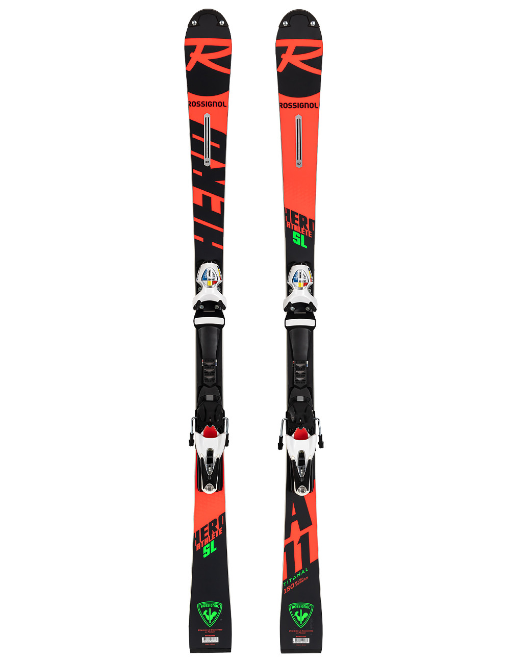 Narty slalomowe ROSSIGNOL HERO ATHLETE SL+ wiązania LOOK SPX 15 Rockerflex