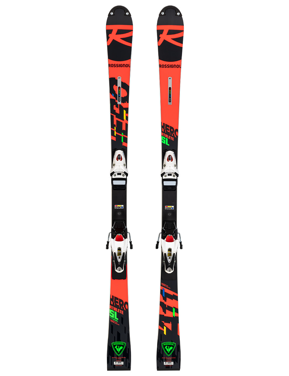 Narty slalomowe ROSSIGNOL HERO ATHLETE SL+ wiązania LOOK SPX 10