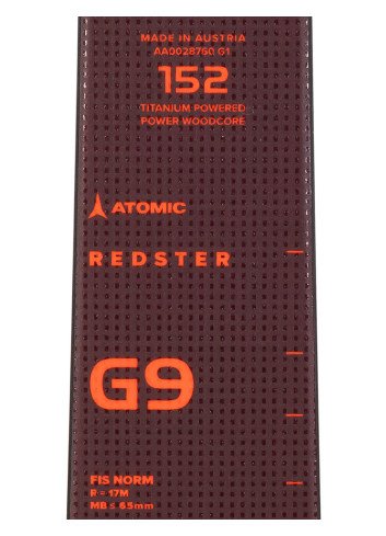 Narty gigantowe juniorskie ATOMIC REDSTER G9 FIS REVOSHOCK + wiązanie ATOMIC X12