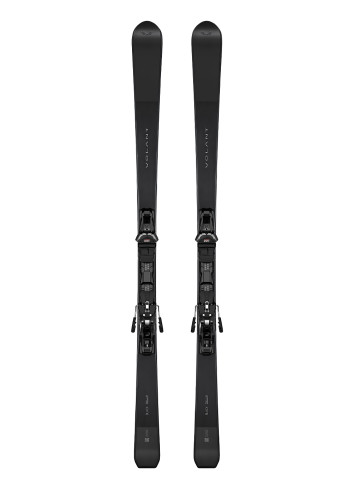 Narty gigantowe VOLANT BLACK + wiązania VOLANT M12 z GRIP WALK - kolekcja EXCLUSIVE 2023 + pokrowiec VOLANT w zestawie