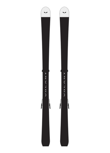 Narty gigantowe VOLANT BLACK + wiązania VOLANT M12 z GRIP WALK - kolekcja EXCLUSIVE 2023 + pokrowiec VOLANT w zestawie