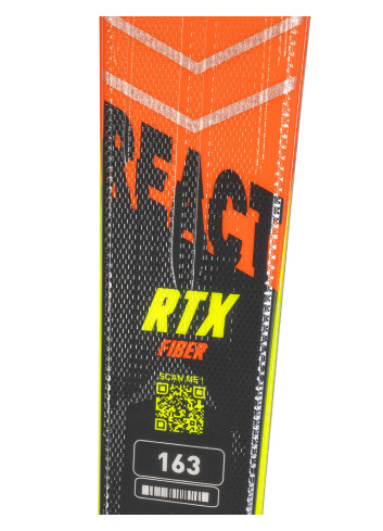 Narty męskie ROSSIGNOL REACT RTX Fibre + wiązanie LOOK XPRESS 10 z GRIP WALK