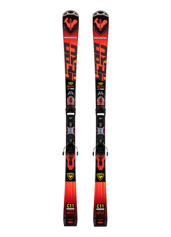 Narty slalomowe ROSSIGNOL HERO LTD - LIMITED EDITION + wiązania LOOK XPRESS 11 z GRIP WALK