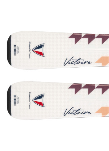 Narty damskie ROSSIGNOL SIGNATURE VICTOIRE + wiązania LOOK XPRESS 11 W z GRIP WALK