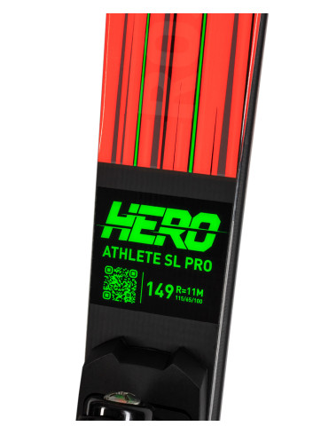 Narty slalomowe ROSSIGNOL HERO ATHLETE SL PRO + wiązania LOOK NX 10 z GRIP WALK