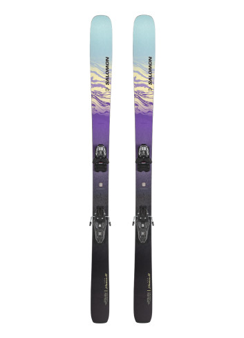 Narty damskie allmountain SALOMON STANCE 88 W + wiązania SALOMON STRIVE 12 z GRIP WALK   2024