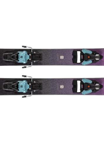 Narty damskie allmountain SALOMON STANCE 94 W + wiązania SALOMON STRIVE 12 z GRIP WALK   2024