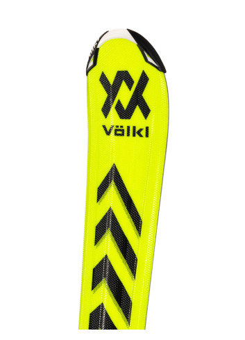 Narty dziecięce VÖLKL RACETIGER JR + wiązania MARKER VMOTION 4.5 z GRIP WALK