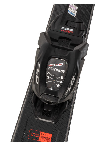 Narty dziecięce VÖLKL RACETIGER JR + wiązania MARKER VMOTION 7.0 z GRIP WALK