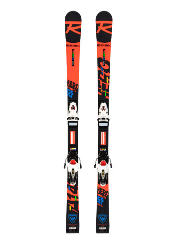Narty gigantowe sportowe dziecięce ROSSIGNOL ATHLETE GS PRO + wiązanie ROSSIGNOL SPX 10