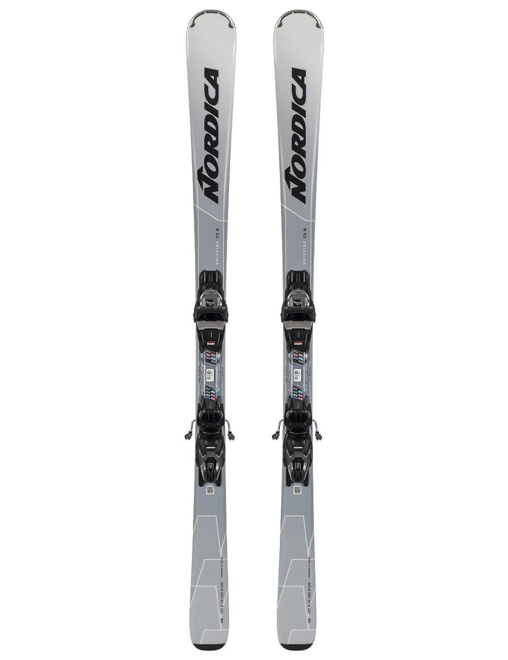 Narty zjazdowe męskie NORDICA SPITFIRE 73 + wiązania MARKER TP2 COMPACT 10 z GRIP WALK  2023