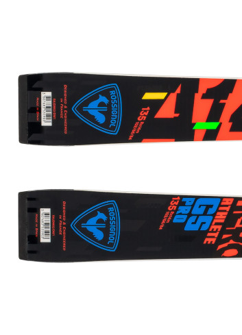 Narty gigantowe sportowe dziecięce ROSSIGNOL ATHLETE GS + wiązanie LOOK SPX 10