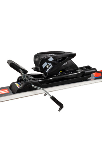 Narty gigantowe sportowe dziecięce ROSSIGNOL HERO ATHLETE MULTIEVENT + wiązanie LOOK NX7 z GRIP WALK