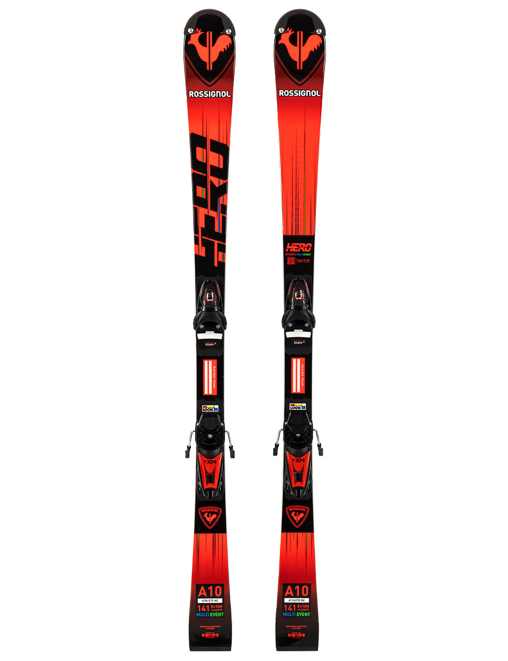 Narty gigantowe sportowe dziecięce ROSSIGNOL HERO MULTIEVENT + wiązanie LOOK NX7 z GRIP WALK Narty gigantowe sportowe dziecięce ROSSIGNOL HERO MULTIEVENT + wiązanie LOOK NX7 z GRIP WALK