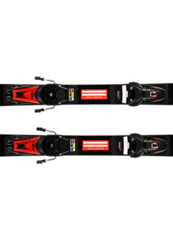 Narty gigantowe sportowe dziecięce ROSSIGNOL HERO MULTIEVENT + wiązanie LOOK NX7 z GRIP WALK