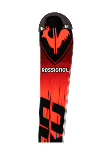 Narty gigantowe sportowe dziecięce ROSSIGNOL HERO MULTIEVENT + wiązanie LOOK NX7 z GRIP WALK