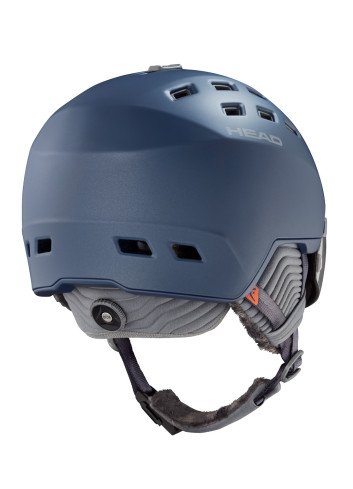 Kask narciarski damski z wbudowaną szybą HEAD RACHEL sparkblue