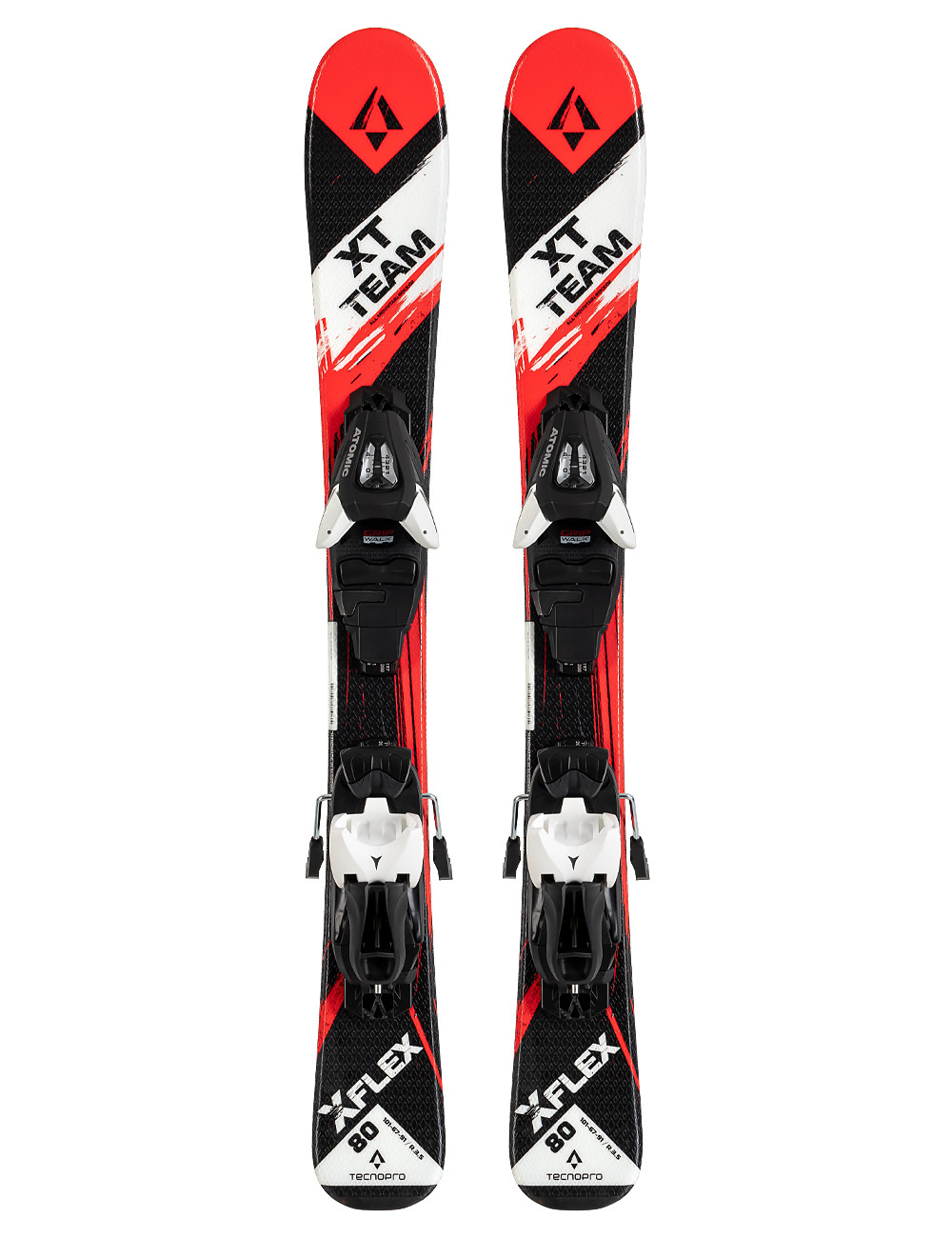 Narty dziecięce TECNOPRO XT TEAM + wiązania ATOMIC LC5 z GRIP WALK