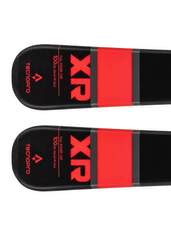 Narty dziecięce TECNOPRO XR TEAM + wiązania ATOMIC LC5 z GRIP WALK