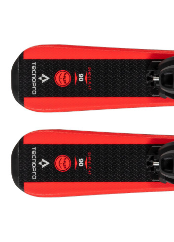 Narty dziecięce TECNOPRO PULSE TEAM + wiązania ATOMIC LC5 z GRIP WALK