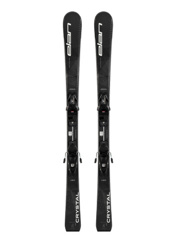 Narty damskie ELAN CRYSTAL + wiązania ELAN EL 9.0 z GRIP WALK  2024