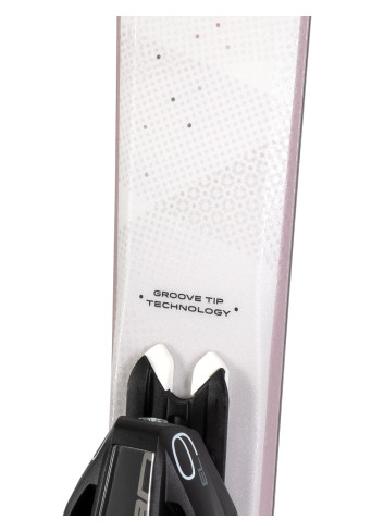 Narty damskie ELAN CRYSTAL + wiązania ELAN EL 9.0 z GRIP WALK