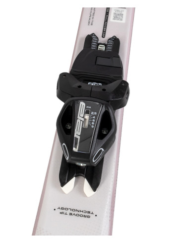 Narty damskie ELAN CRYSTAL + wiązania ELAN EL 9.0 z GRIP WALK