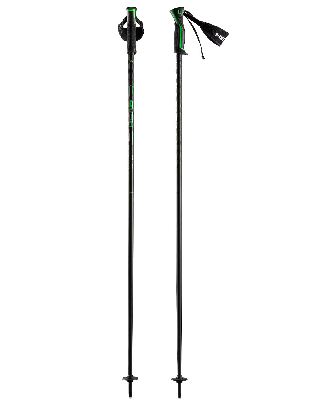 Kije narciarskie HEAD FRONTSIDE black/green Kije narciarskie HEAD FRONTSIDE black/green