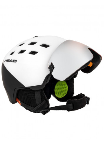 Kask narciarski męski z wbudowaną szybą HEAD RADAR WCR - kolekcja WC REBELS