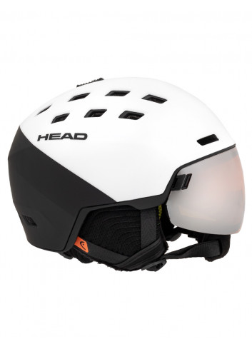 Kask narciarski męski z wbudowaną szybą HEAD RADAR WCR - kolekcja WC REBELS