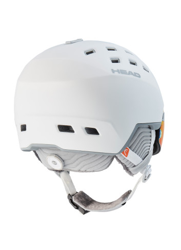 Kask narciarski damski z wbudowaną szybą HEAD RACHEL 5K POLA