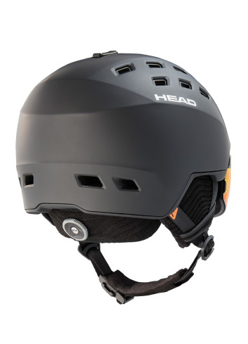 Kask narciarski męski z wbudowaną szybą HEAD RADAR 5K POLA