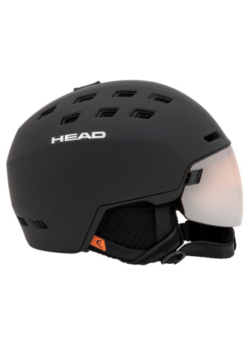 Kask narciarski męski z wbudowaną szybą HEAD RADAR 5K + dodatkowa szyba w zestawie