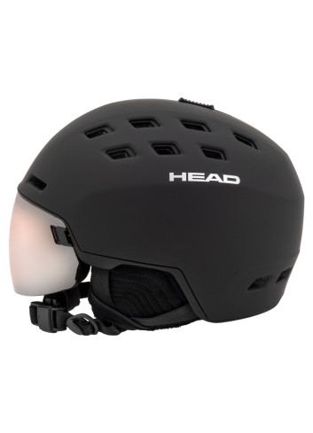 Kask narciarski męski z wbudowaną szybą HEAD RADAR 5K + dodatkowa szyba w zestawie
